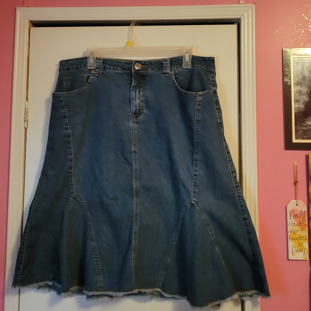 BACCINI DENIM SKIRT